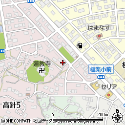 愛知県名古屋市名東区高針4丁目840周辺の地図