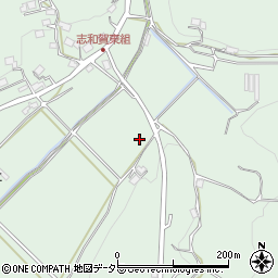 京都府南丹市日吉町志和賀41周辺の地図