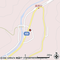 岡山県津山市奥津川488周辺の地図