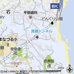 神奈川県足柄下郡真鶴町真鶴173周辺の地図
