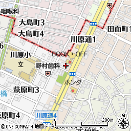 愛知県名古屋市昭和区川原通1丁目1周辺の地図