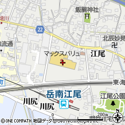マックスバリュ富士江尾店周辺の地図