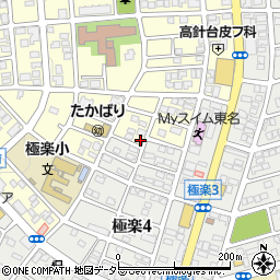 愛知県名古屋市名東区高針台3丁目605周辺の地図