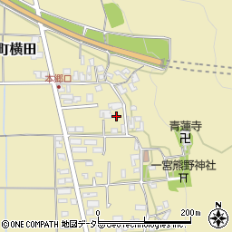 兵庫県丹波市氷上町横田242周辺の地図
