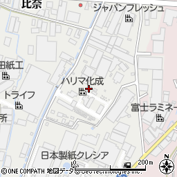 静岡県富士市比奈324周辺の地図