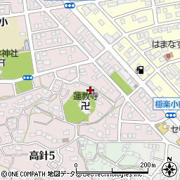 愛知県名古屋市名東区高針4丁目853周辺の地図