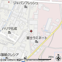 静岡県富士市比奈412周辺の地図