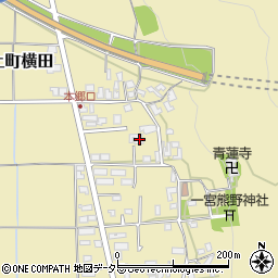 兵庫県丹波市氷上町横田246周辺の地図