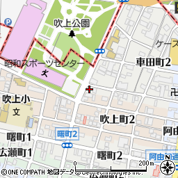 アイペック名古屋吹上第１駐車場周辺の地図