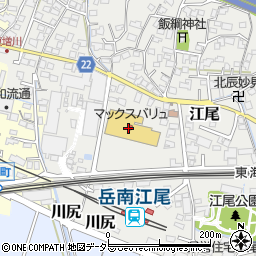 セリアマックスバリュ富士江尾店周辺の地図