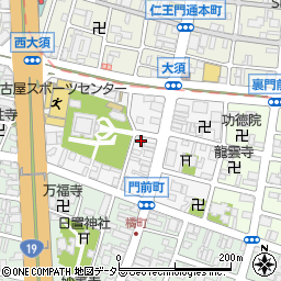 ザ・ラウンジ大須周辺の地図