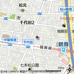 愛知県名古屋市中区千代田周辺の地図