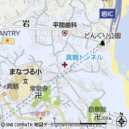 神奈川県足柄下郡真鶴町真鶴182周辺の地図