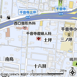 千音寺産婦人科周辺の地図