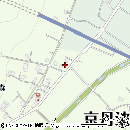 京都府船井郡京丹波町森白井14周辺の地図