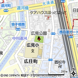 愛知県名古屋市中川区広住町2周辺の地図