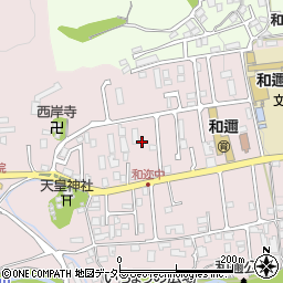 滋賀県大津市和邇中周辺の地図
