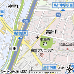 愛知県名古屋市名東区高針1丁目904周辺の地図