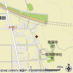 兵庫県丹波市氷上町横田222周辺の地図