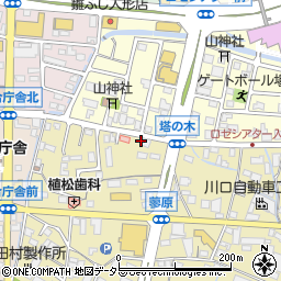 静岡県富士市蓼原24周辺の地図