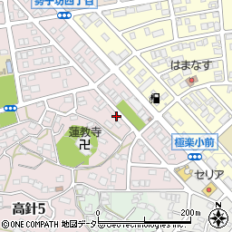 愛知県名古屋市名東区高針4丁目836周辺の地図