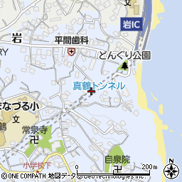 神奈川県足柄下郡真鶴町真鶴172周辺の地図