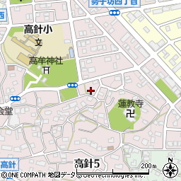 愛知県名古屋市名東区高針4丁目505周辺の地図