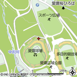 愛鷹広域公園事務所周辺の地図