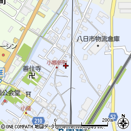 滋賀県東近江市五個荘小幡町559周辺の地図