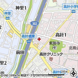 愛知県名古屋市名東区高針1丁目907周辺の地図