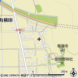 兵庫県丹波市氷上町横田240周辺の地図