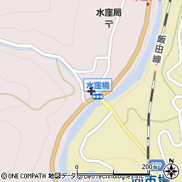 静岡県浜松市天竜区水窪町奥領家2509-5周辺の地図