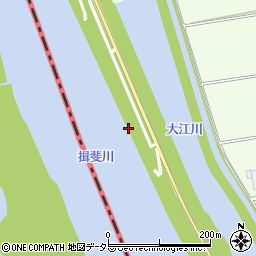 阿野名古屋線周辺の地図