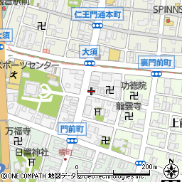 株式会社岡田や佛壇店周辺の地図
