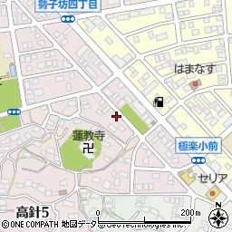 愛知県名古屋市名東区高針4丁目829-1周辺の地図