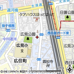 愛知県名古屋市中川区西日置町10丁目124周辺の地図
