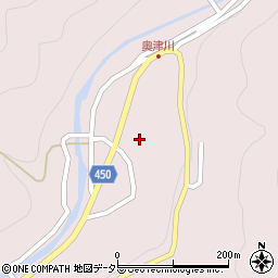 岡山県津山市奥津川495周辺の地図