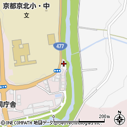 京都府京都市右京区京北下町岩ノ元1周辺の地図