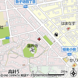 愛知県名古屋市名東区高針4丁目829-2周辺の地図