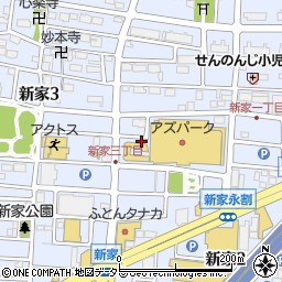ドコモショップ千音寺アズパーク店周辺の地図