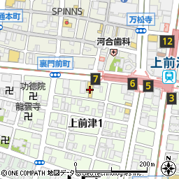 ＡＯＫＩ上前津駅前店周辺の地図