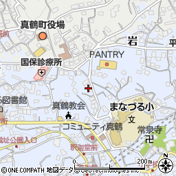 神奈川県足柄下郡真鶴町真鶴302周辺の地図