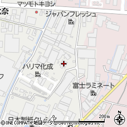 静岡県富士市比奈325周辺の地図