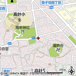 愛知県名古屋市名東区高針4丁目501周辺の地図