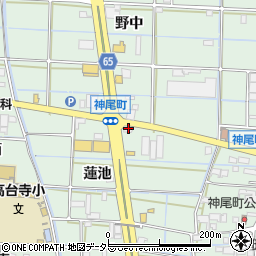 藤一番 津島店周辺の地図