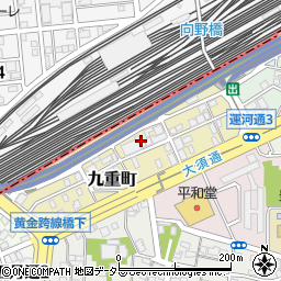 愛知県名古屋市中川区九重町6周辺の地図