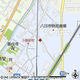 滋賀県東近江市五個荘小幡町555周辺の地図