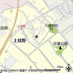 滋賀県愛知郡愛荘町上蚊野432周辺の地図