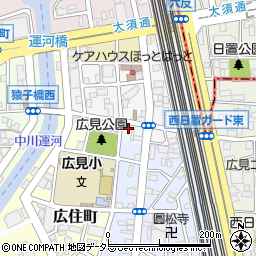 愛知県名古屋市中川区西日置町10丁目125周辺の地図