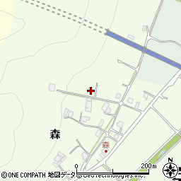 京都府船井郡京丹波町森松原32周辺の地図